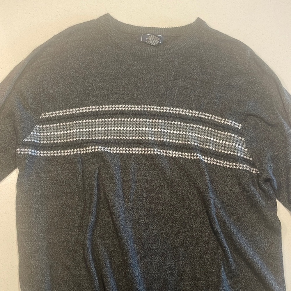 Dockers - Long Sleeve Sweater - Grey - Size: Large
